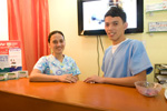 Dental Assistants Jorita and Alvin